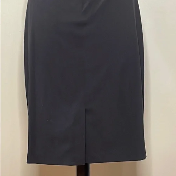 Vince Camuto Black Knee-Length Sheath Dress Size 8 - Picture 11 of 13